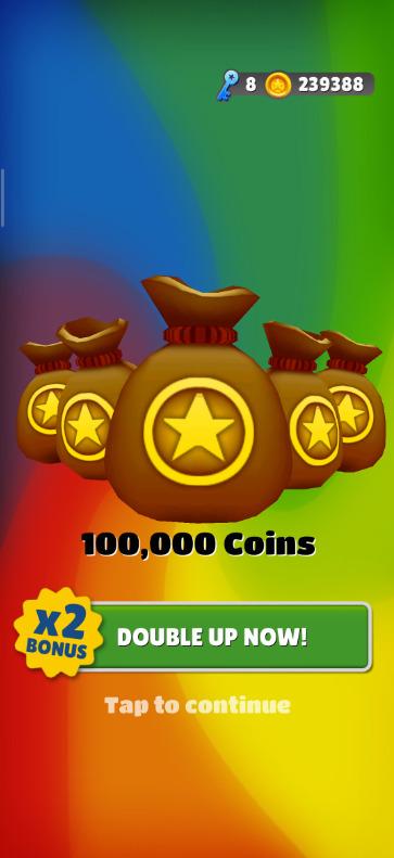 Watch Ads for 100,000 Coins